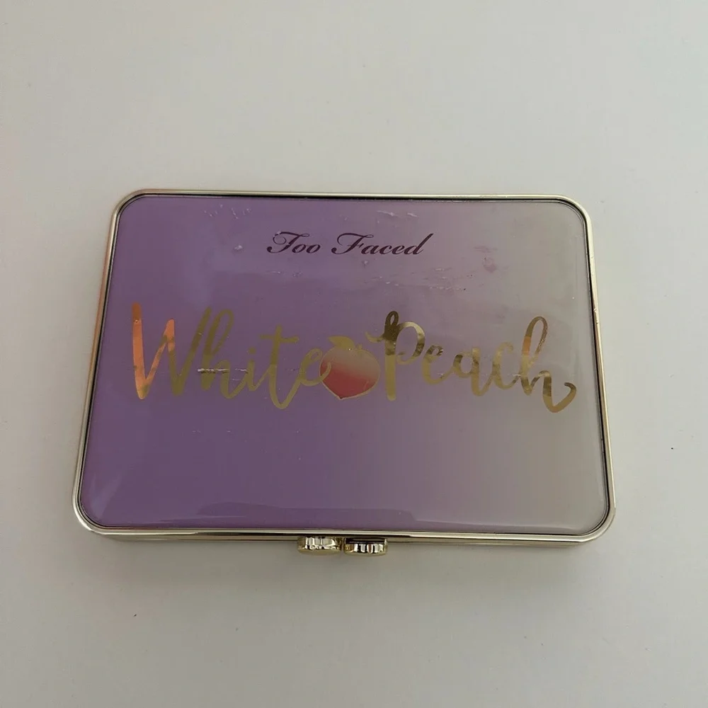 NIB Too Faced White Peach Eyeshadow Palette Multi-Dimensional Peach Shades
